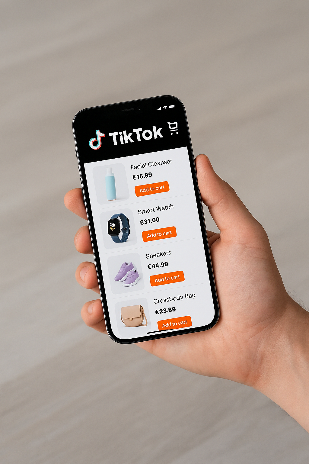Carrito Tiktok Shop